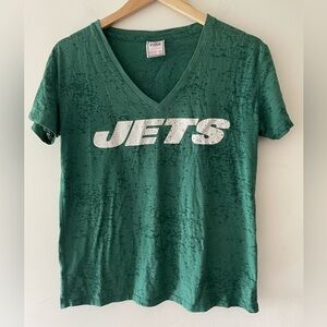 PINK New York Jet’s V-Neck T-Shirt